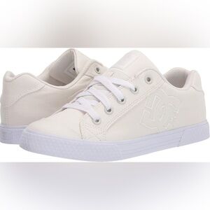 DC Women's Chelsea Low Top Causal Skate Shoe | White | NEW/NWT!!💜